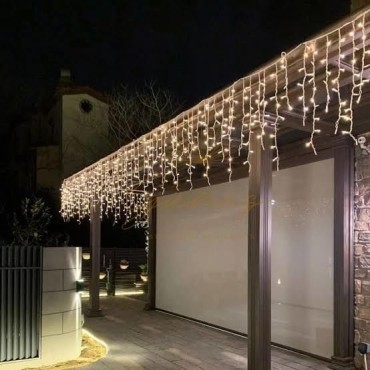 3m 100 Led 20 Saçak 30*50*70cm Çakarlı IP65 Dış Mekan