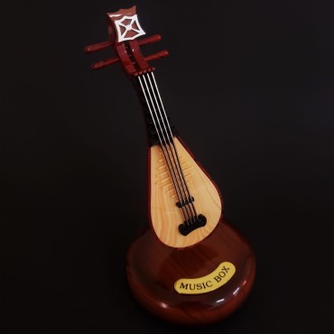 Toptan Saz Tasarımlı Dekoratif Müzik Kutusu
