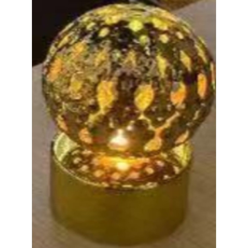 12'li Ramazan Ayaklı Led Işık Gold Renk Gün Işığı