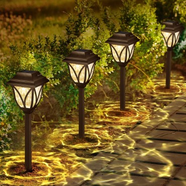 6'lı Solar Bahçe Aydınlatması Gün Işığı 