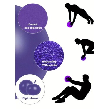 Küçük Boy Pilates Topu 20 CM  Denge ve Güçlendirme Topu