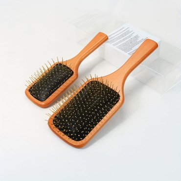 Çelik İğne Uçlu Bambu Tarak 21cm 12'li Paket