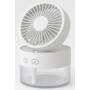 Su Spreyli Katlanır Başlıklı USB Mini Fan 
