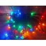 10m 100 Led Pilli 2 Kademeli RGB IŞIK Siyah Kablo