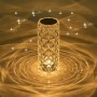 Kristal LED Kumandalı Ve Dokunmatik Masa Lambası 