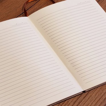 Toptan Çizgili Deri Defter