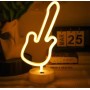 Neon Gitar Masa Lambası 