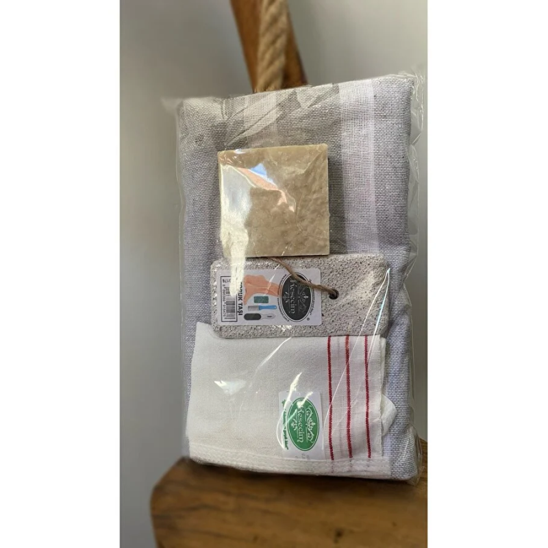 Gelin Damat Hamam Banyo 4'Lü Set